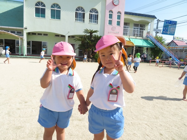 白ゆり幼稚園のありがとう、どうぞ、すみません（ごめんなさい）が素直に言える子どもの画像